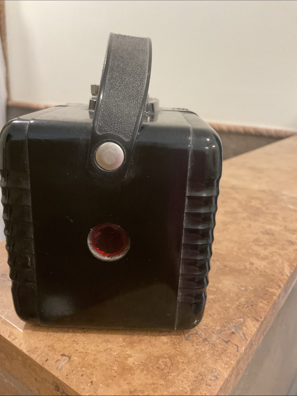 Kodak Brownie Hawkeye Flash Model Camera - Black and Silver - Picture 3 of 4